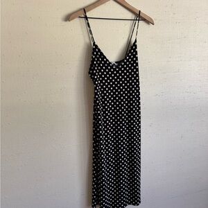 NWOT ZARA POLKA DOT SLIP DRESS